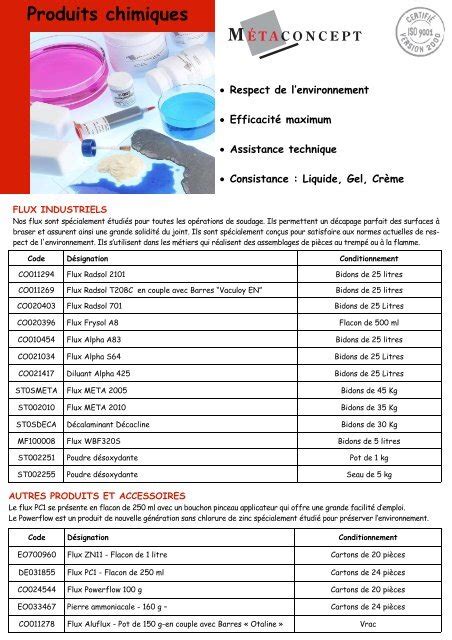 essai fiche produits intesron .